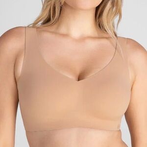Like New HONEYLOVE SoftForm Bra Sand Nude Wireless Comfy SZ Medium
